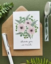 Load image into Gallery viewer, Thank you Bouquet Card
