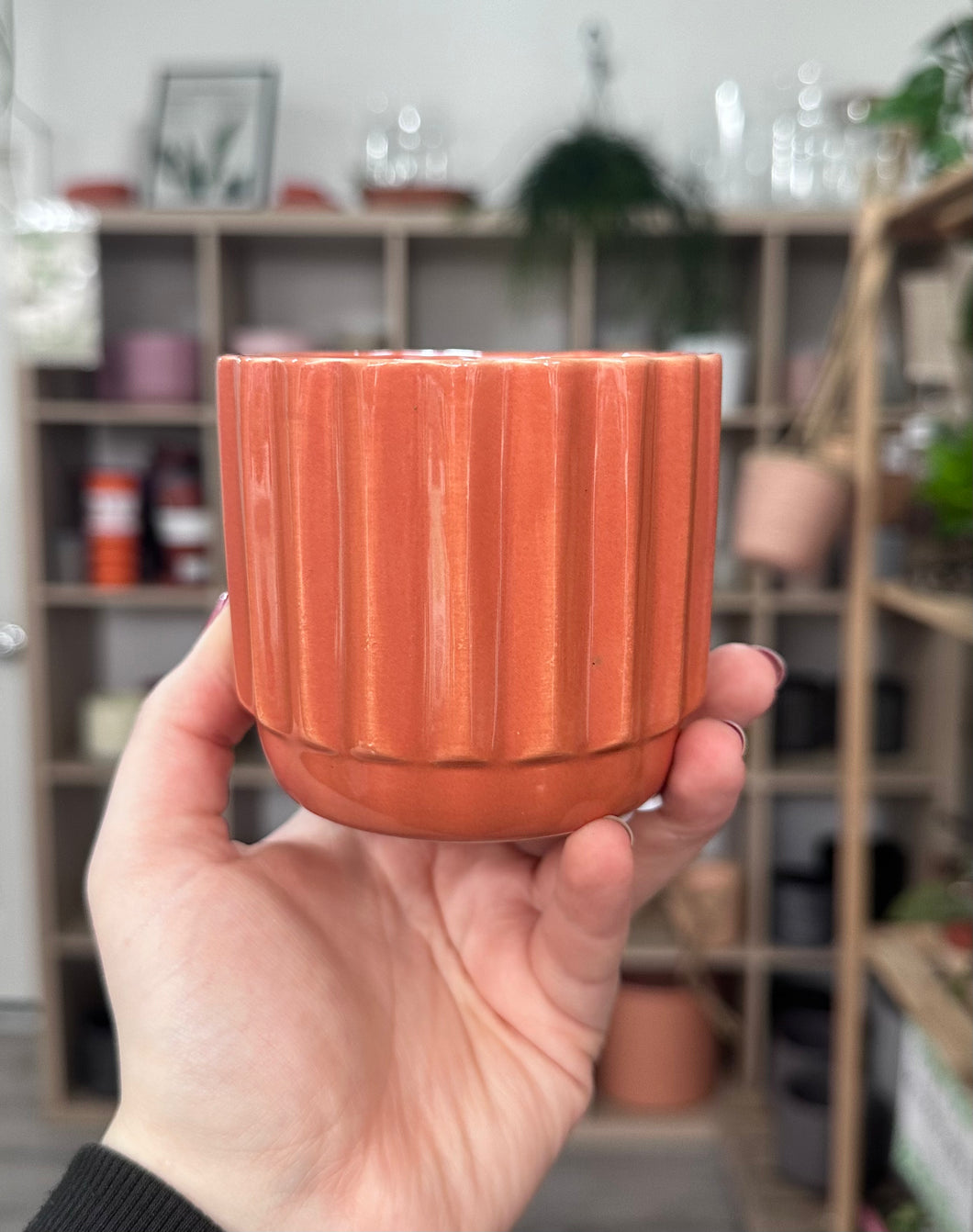 Terracotta Coloured  Pot