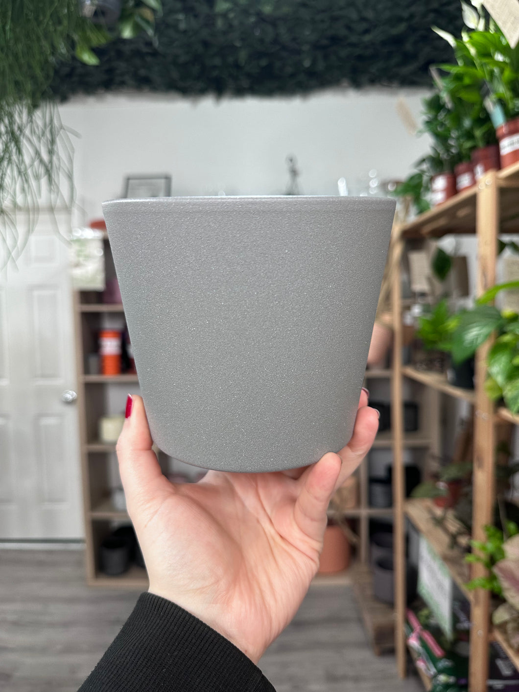 Grey Pot - 12cm