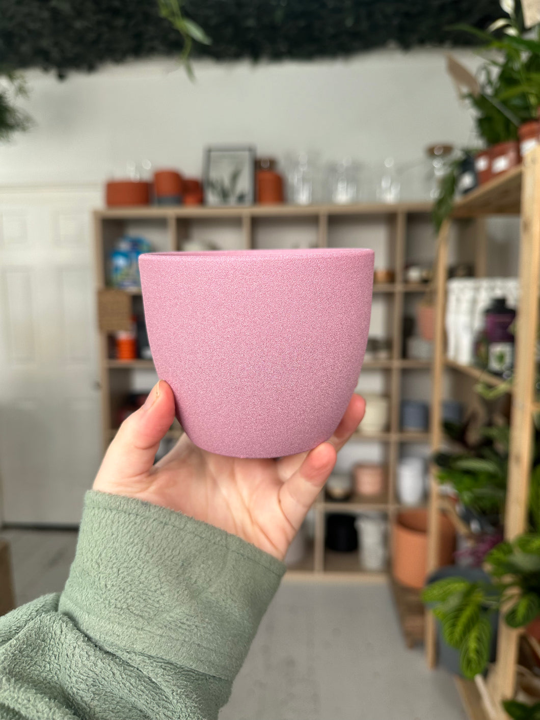 Dark Pink Pot